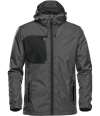 GXJ-2 Stormtech Olympia Shell Jacket Granite / Black colour image